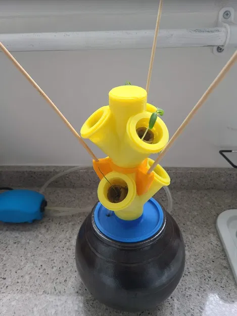 Máy Bơm Sủi Bọt Thủy Canh Mini Trong Lọ/Chậu - Image 1