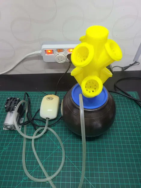 Máy Bơm Sủi Bọt Thủy Canh Mini Trong Lọ/Chậu - Image 2