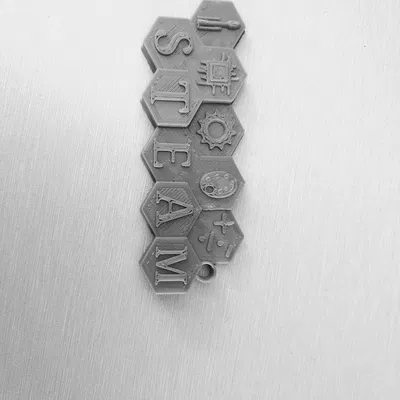 Móc khóa Logo STEAM