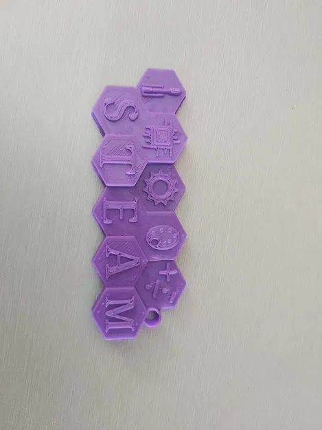 Móc khóa Logo STEAM - Image 4