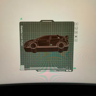 Hình Bóng Honda Civic Typ R FK2