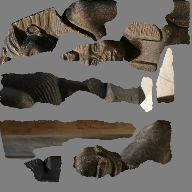 Tượng Ai Cập Quét 3D - Image 7