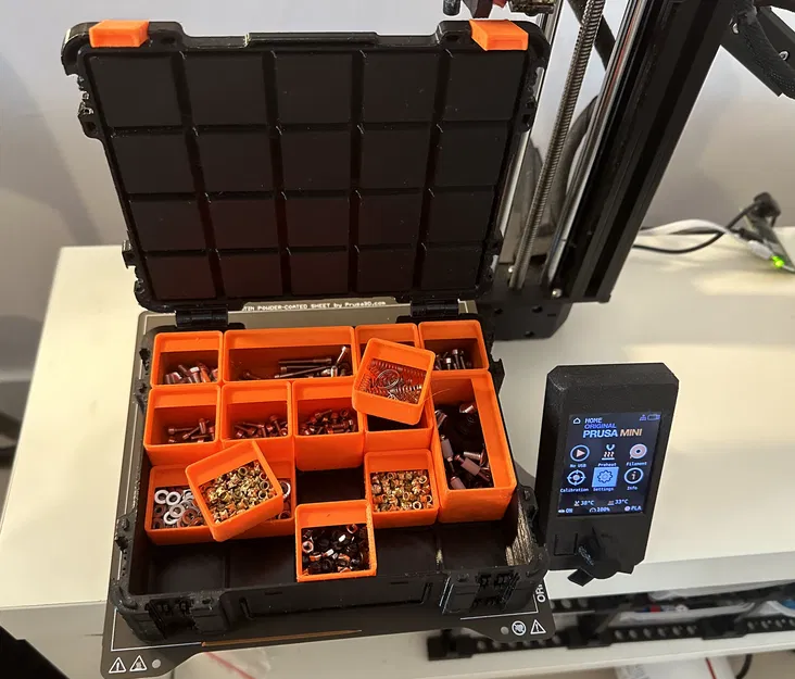 Hộp Lưu Trữ Gridfinity Mini Cho PRUSA MINI - Image 1