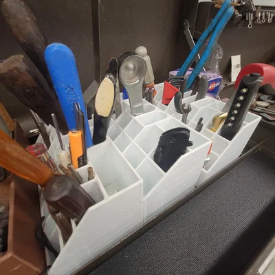 Khay Đựng Đồ Nghề - Dụng Cụ Tiệm - Dũa - Dao Cắt - Cờ Lê