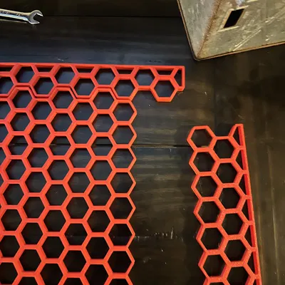 Honeycomb Wall Khổ Lớn - Cạnh - Góc