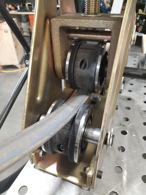 Trục Cán Thanh Dẹp Cho Máy HF Tube Roller - Image 5