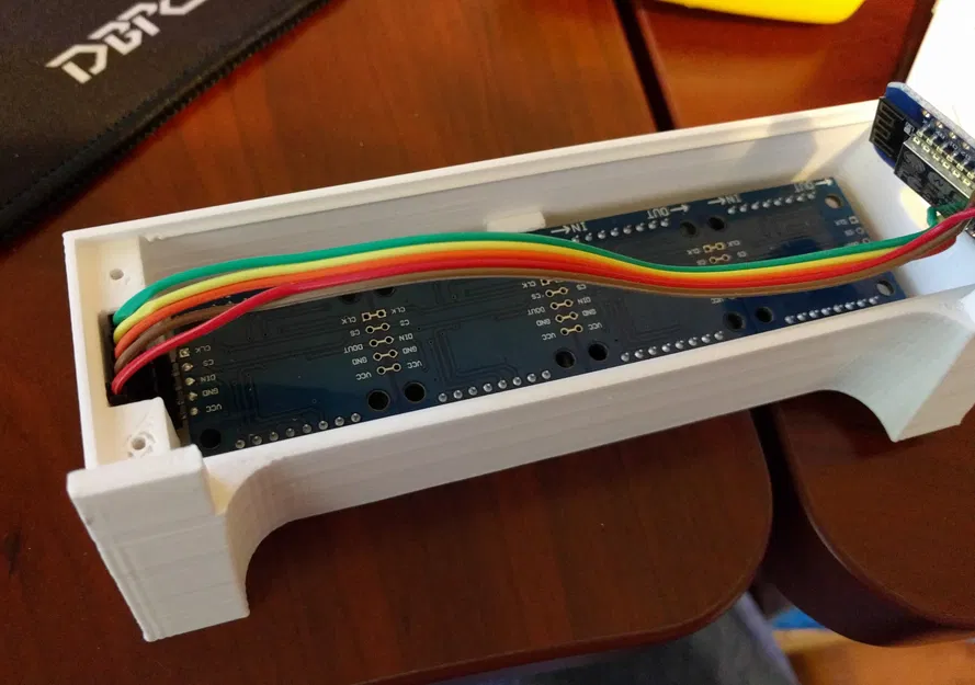 Đồng hồ ESP8266 Wemos Tin tức Thời tiết Màn hình Cuộn - Image 10