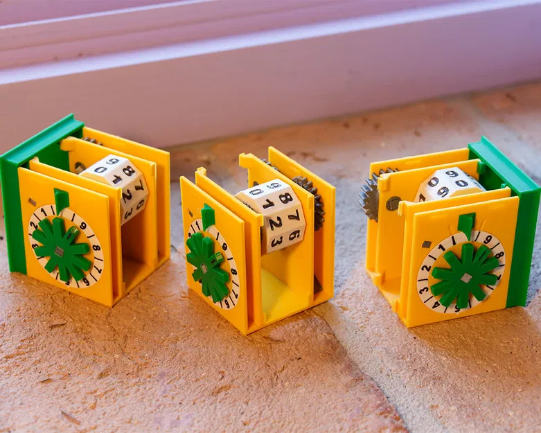 Máy tính cơ học "Pascaline" (thiết kế theo mô-đun) - Image 3