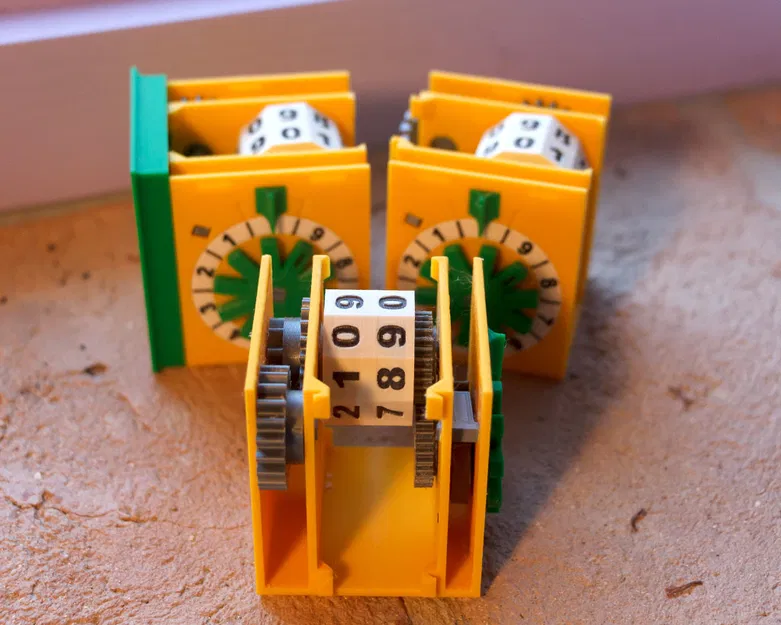 Máy tính cơ học "Pascaline" (thiết kế theo mô-đun) - Image 4