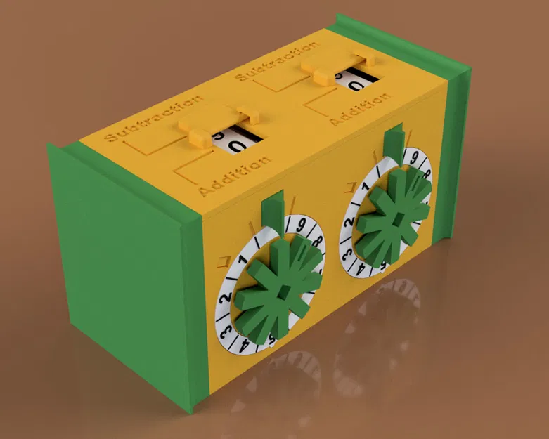 Máy tính cơ học "Pascaline" (thiết kế theo mô-đun) - Image 5