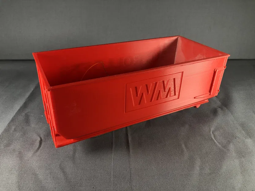 Thùng Rác Cuốn Theo Tỷ Lệ (Poop Box) - Image 1