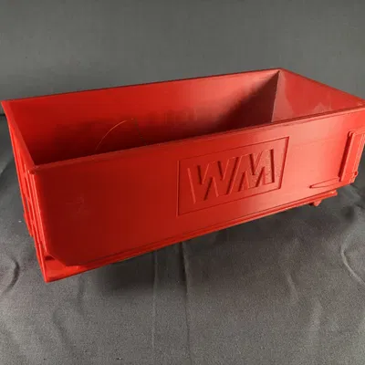 Thùng Rác Cuốn Theo Tỷ Lệ (Poop Box)