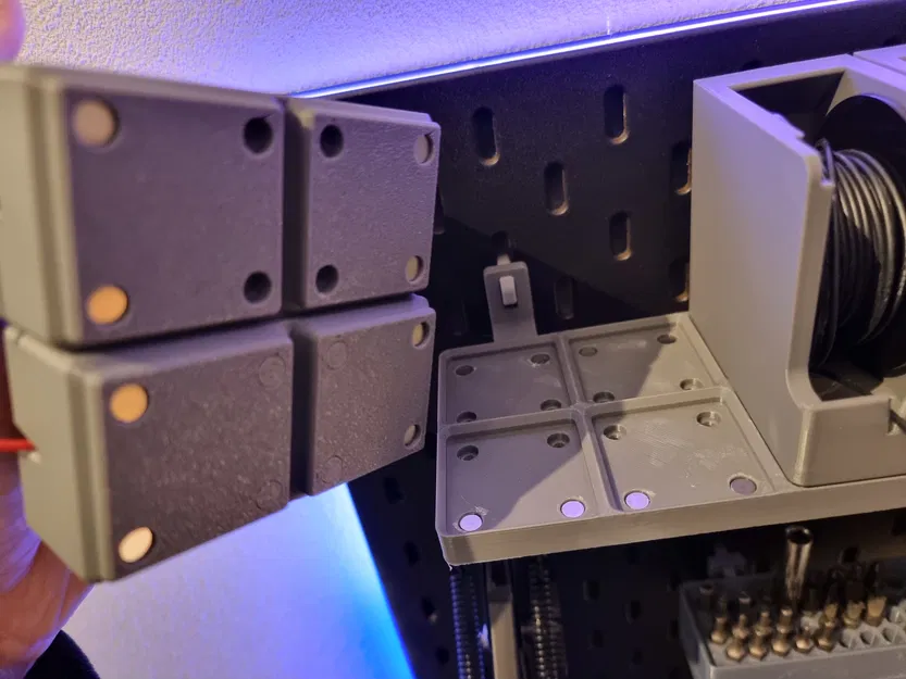 Giá Đỡ Cuộn Dây Điện Gridfinity - Image 4