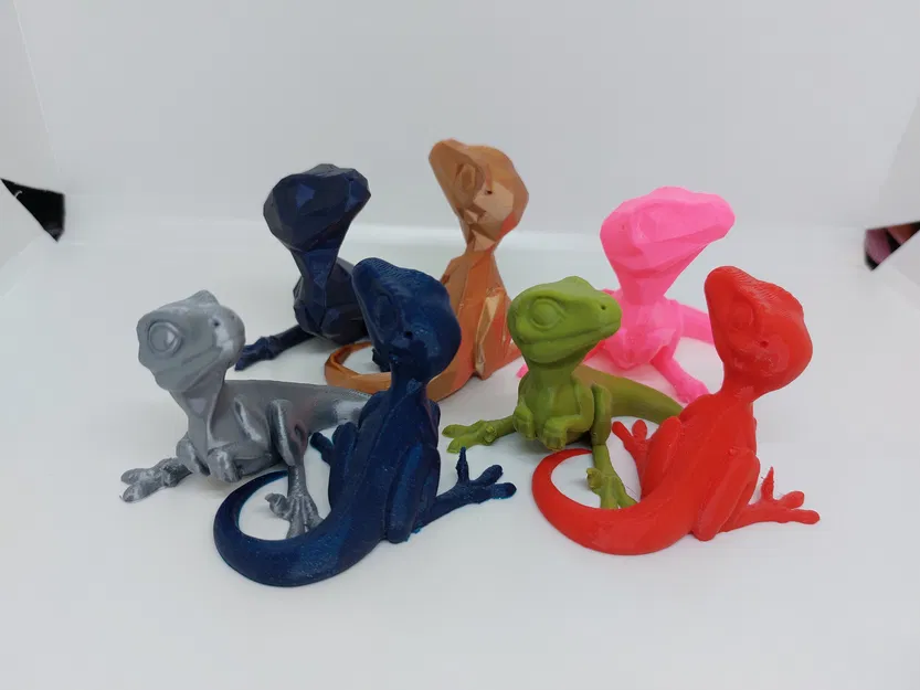 Khủng Long Bạo Chúa Con Dễ Thương - Low Poly/In Không Cần Support/In Không Tốn Vật Liệu - Image 4