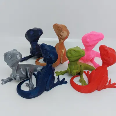 Khủng Long Bạo Chúa Con Dễ Thương - Low Poly/In Không Cần Support/In Không Tốn Vật Liệu