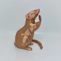 Valentino The Rat - Low Poly/Supportless/Infillless - In 3D Dễ Dàng! - Thumbnail 3