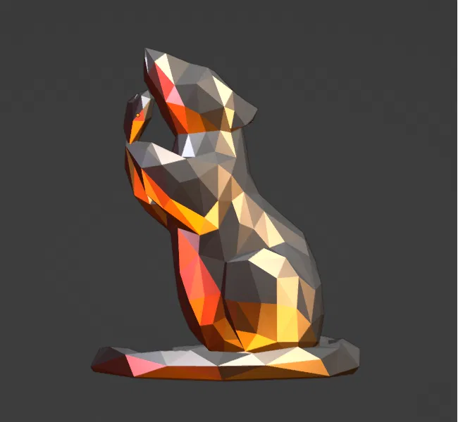 Valentino The Rat - Low Poly/Supportless/Infillless - In 3D Dễ Dàng! - Image 6