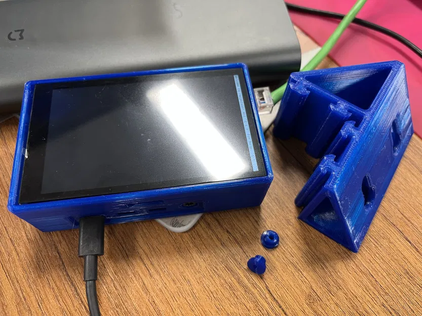 Ender 3 V2 - Khung gắn và vỏ case cho Raspberry Pi 4 + Hyperpixel4 - Image 1