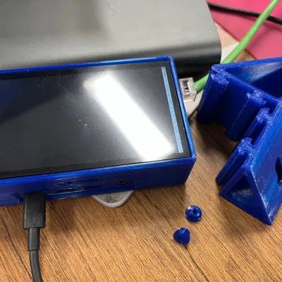 Ender 3 V2 - Khung gắn và vỏ case cho Raspberry Pi 4 + Hyperpixel4