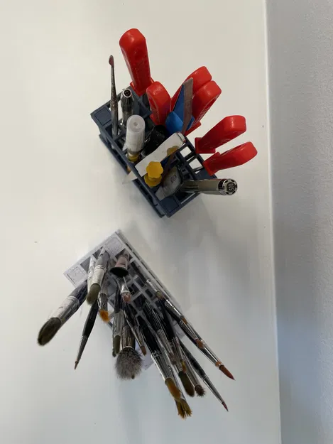 Kệ đựng cọ vẽ hoặc dụng cụ - Tối đa 28 cây - Image 3