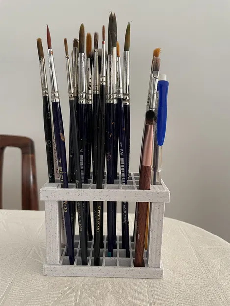 Kệ đựng cọ vẽ hoặc dụng cụ - Tối đa 28 cây - Image 6