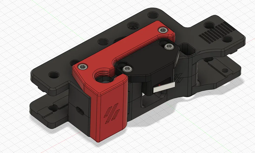 Voron 2.4 Giá đỡ umbilical A Drive PG7 có khe cắt dây cáp - Image 1