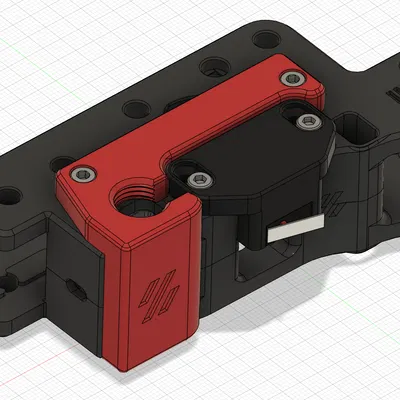 Voron 2.4 Giá đỡ umbilical A Drive PG7 có khe cắt dây cáp