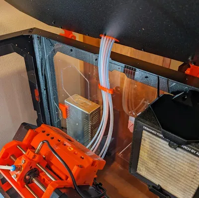 Ống dẫn dây MMU2 cho thùng máy Prusa