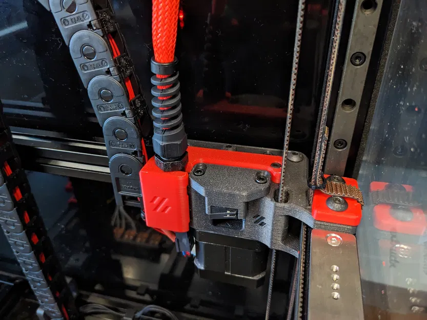 Voron 2.4 Giá đỡ umbilical A Drive PG7 có khe cắt dây cáp - Image 2