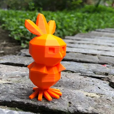 Torchic Phong Cách Low Poly