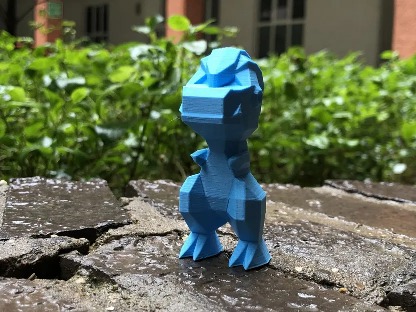 Bagon Phong Cách Low Poly - Image 3