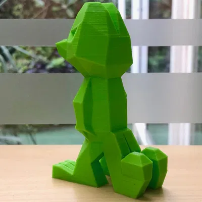 Mô hình Low Poly Treecko