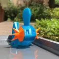 Mudkip Phong Cách Low Poly - Thumbnail 2