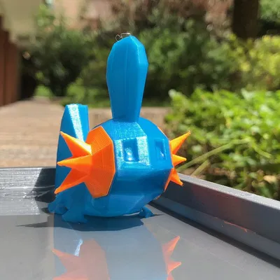Mudkip Phong Cách Low Poly
