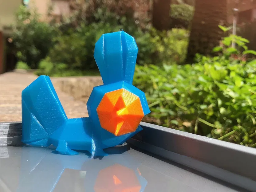 Mudkip Phong Cách Low Poly - Image 3