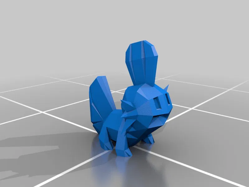 Mudkip Phong Cách Low Poly - Image 4