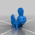 Mudkip Phong Cách Low Poly - Thumbnail 4