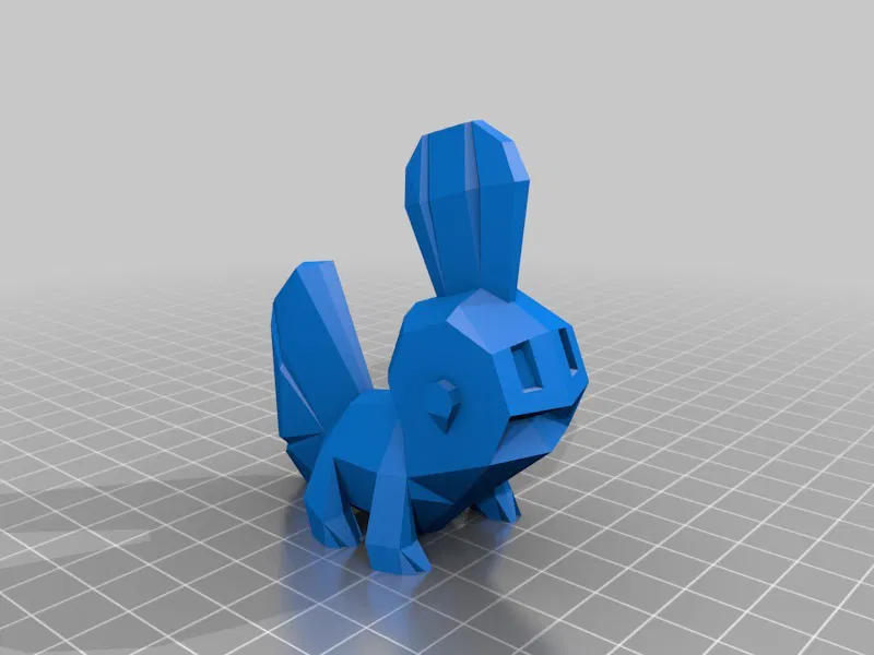 Mudkip Phong Cách Low Poly - Image 5