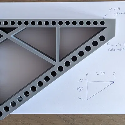 Ke đỡ tường/kệ siêu cứng, nay có thêm nhiều kích cỡ!
