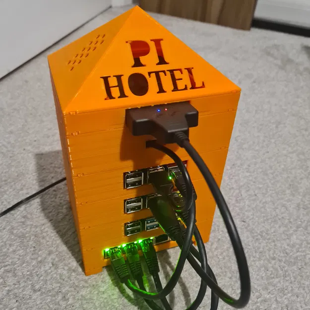 PiHotel - Vỏ Case Tháp Raspberry Pi Module - Image 2