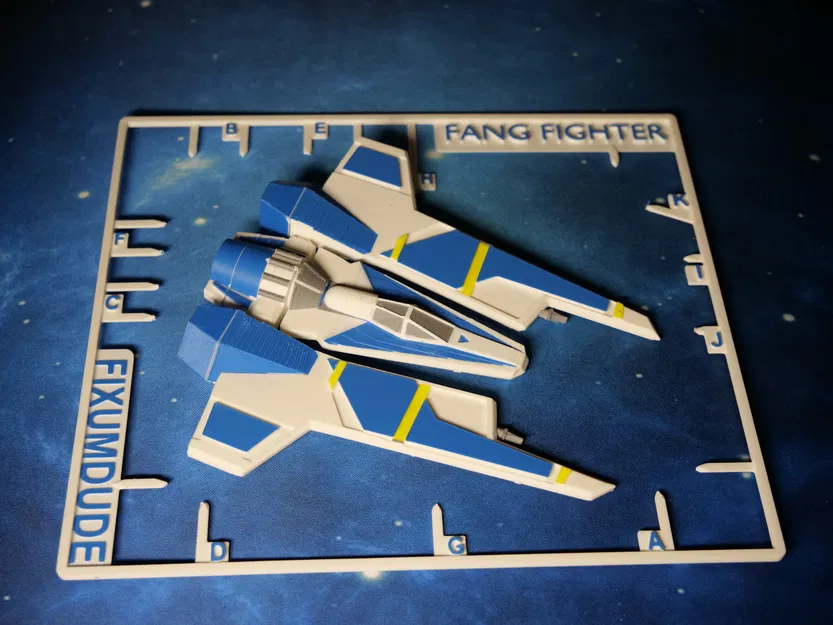 Mô hình chiến đấu cơ Fang Fighter của Mandalorian - Image 1