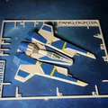 Mô hình chiến đấu cơ Fang Fighter của Mandalorian - Thumbnail 1