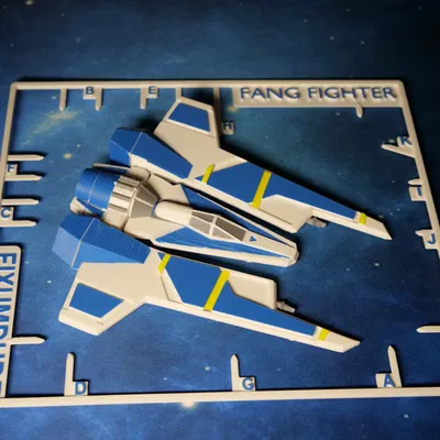 Mô hình chiến đấu cơ Fang Fighter của Mandalorian