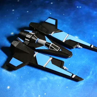 Mô hình chiến đấu cơ Fang Fighter của Mandalorian