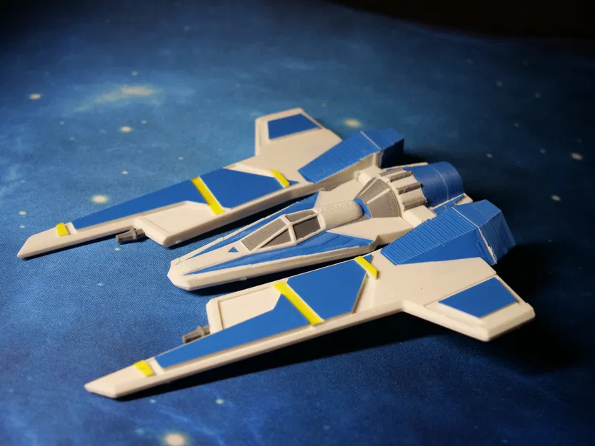 Mô hình chiến đấu cơ Fang Fighter của Mandalorian - Image 4