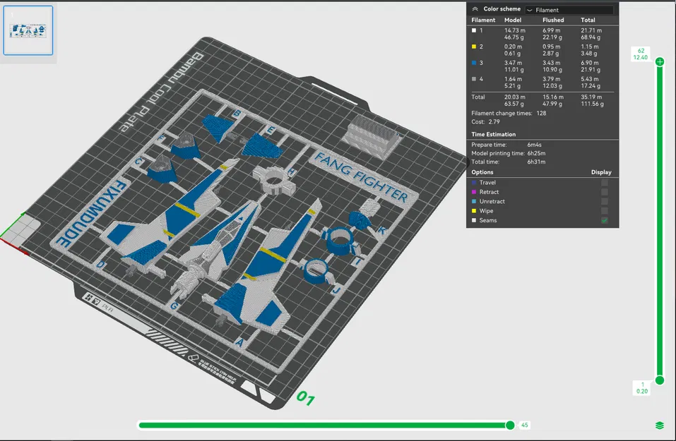 Mô hình chiến đấu cơ Fang Fighter của Mandalorian - Image 6
