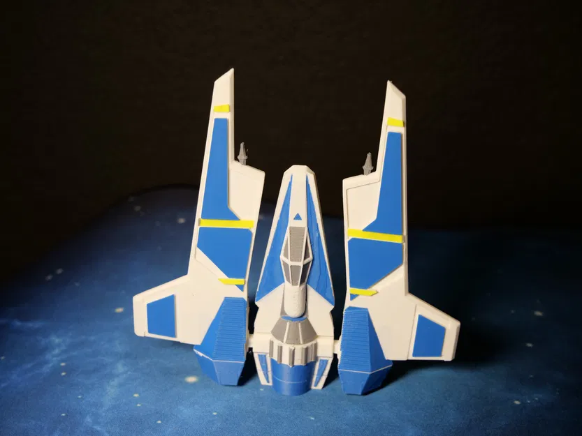 Mô hình chiến đấu cơ Fang Fighter của Mandalorian - Image 8