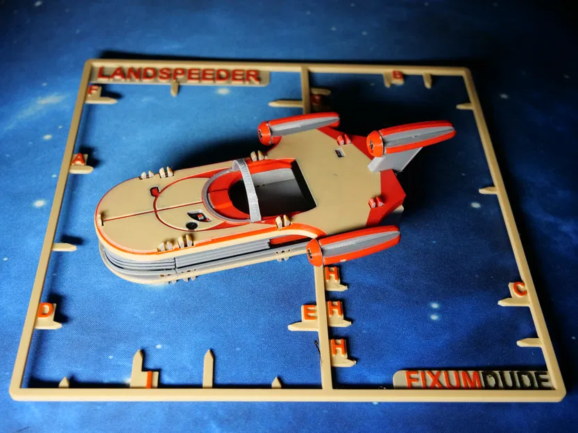 Xe bay của Luke - Landspeeder từ Fixumdude - Image 1