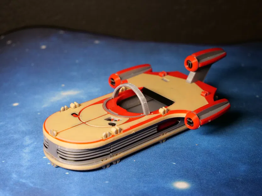 Xe bay của Luke - Landspeeder từ Fixumdude - Image 6