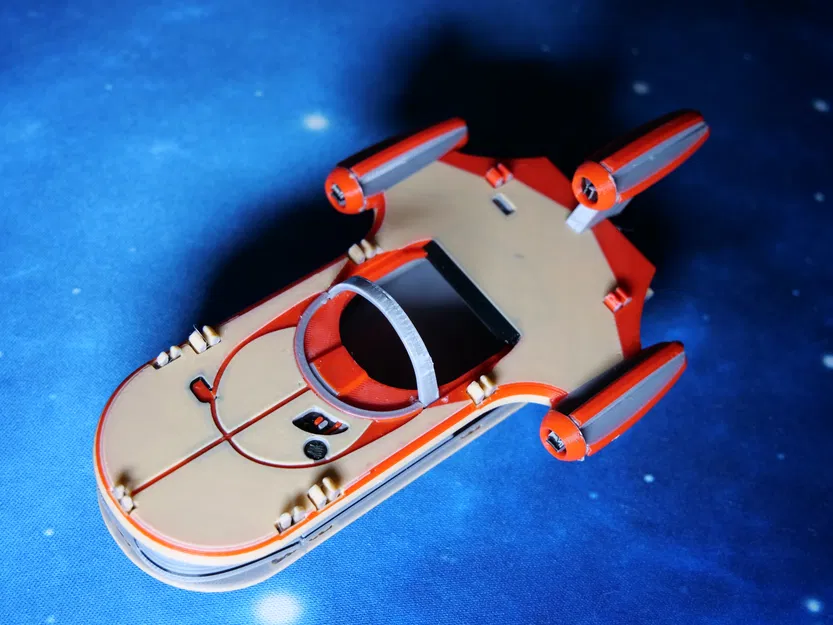 Xe bay của Luke - Landspeeder từ Fixumdude - Image 7